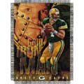 Brett Farve 48" x 60" Woven Tapestry Throw