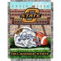 Oklahoma State Cowboys "Home Field" 48" x 60" Woven Tapestry Throw