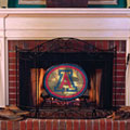 Arizona Wildcats NCAA College Stained Glass Fireplace Screen