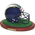 San Diego Chargers NFL Football Helmet Figurine