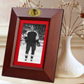 Chicago Blackhawks NHL 10" x 8" Brown Vertical Picture Frame