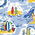 Surfs Up Fabric by the Yard
