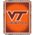 Virginia Tech Hokies "Focus" 48" x 60" Woven Jacquard Throw