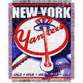 New York Yankees 48" x 60" Woven Jacquard Throw