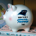 Carolina Panthers NFL Ceramic Piggy Bank