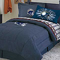 San Diego Chargers NFL Team Denim Twin Comforter / Sheet Set