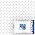 New York Rangers 100% Cotton T-Shirt Jersey Knit Sheet Set