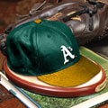Oakland Athletics MLB Baseball Cap Figurine