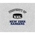 New York Rangers 58" x 48" "Property Of" Blanket / Throw