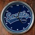 Seattle Seahawks NFL 12" Chrome Wall Clock