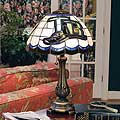 Tampa Bay Devil Rays MLB Stained Glass Table Lamp