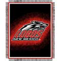 New Mexico Lobos "Focus" 48" x 60" Woven Jacquard Throw