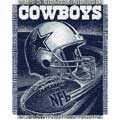 Dallas Cowboys "Spiral" 48" x 60" Woven Jacquard Throw