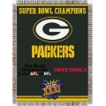 Green Bay Packers NFL "Commemorative" 48" x 60" Tapestry Throw