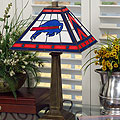 Buffalo Bills NFL Mission Style Stained Glass Lamp