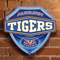 Auburn Tigers NCAA College Neon Shield Wall Lamp