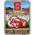 North Carolina State Wolfpack "Home Field" 48" x 60" Woven Tapestry Throw