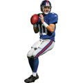 Eli Manning Football Fathead NFL Wall Graphic