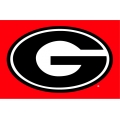 Georgia Bulldogs NCAA College 39" x 59" Acrylic Tufted Rug