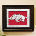 Arkansas Razorbacks NCAA College Laser Cut Framed Logo Wall Art