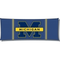 Michigan Wolverines NCAA College 19" x 54" Body Pillow