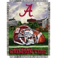 Alabama Crimson Tide NCAA College "Home Field Advantage" 48"x 60" Tapestry Throw