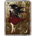 Nene Thomas Flamenco Fairy 48" x 60" Metallic Tapestry Throw