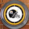 Pittsburgh Steelers NFL 15" Neon Wall Clock