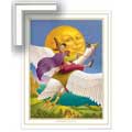 Mother Goose - Contemporary mount print with beveled edge