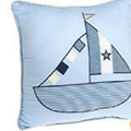 Sailing Square Decorative Pillow