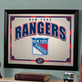 New York Rangers NHL Framed Glass Mirror