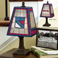 New York Rangers NHL Art Glass Table Lamp