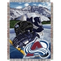 Colorado Avalanche NHL Style "Home Ice Advantage" 48" x 60" Tapestry Throw