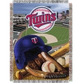 Minnesota Twins MLB "Home Field Advantage" 48" x 60" Tapestry Throw
