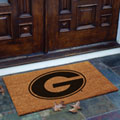 Georgia UGA Bulldogs NCAA College Rectangular Outdoor Flocked Door Mat