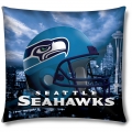 Seattle Seahawks NFL 18" Photo-Real Pillow
