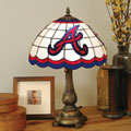 Atlanta Braves MLB Stained Glass Tiffany Table Lamp