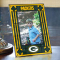 Green Bay Packers NFL 9" x 6.5" Vertical Art-Glass Frame