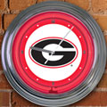 Georgia UGA Bulldogs NCAA College 15" Neon Wall Clock