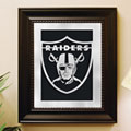 Oakland Raiders NFL Laser Cut Framed Logo Wall Art