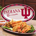 Indiana Hoosiers NCAA College 12" Ceramic Oval Platter