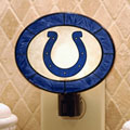 Indianapolis Colts NFL Art Glass Nightlight