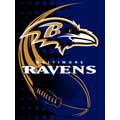 Baltimore Ravens "Diamondplate" 60" x 80" Super Plush Throw