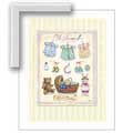 Welcome Sweet Baby - Framed Canvas