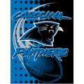 Carolina Panthers "Diamondplate" 60" x 80" Super Plush Throw