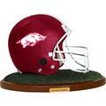 Arkansas Razorbacks NCAA College Helmet Replica Figurine