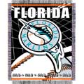 Florida Marlins 48" x 60" Woven Jacquard Throw