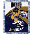Edmonton Oilers NHL Baby 36" x 46" Triple Woven Jacquard Throw
