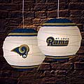 St. Louis Rams NFL Rice Paper Lamp