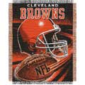 Cleveland Browns "Spiral" 48" x 60" Woven Jacquard Throw